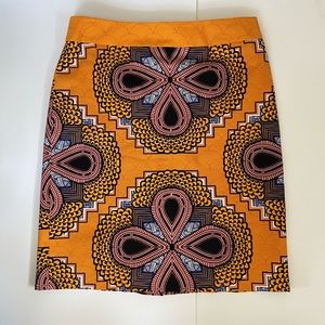 Anthropologie Maeve Clementine Pencil Skirt